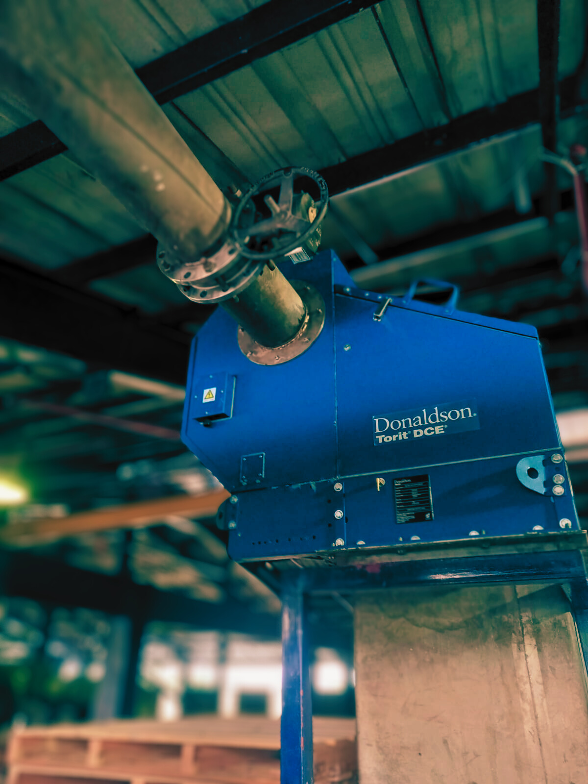 Donaldson Torit DCE close-up view